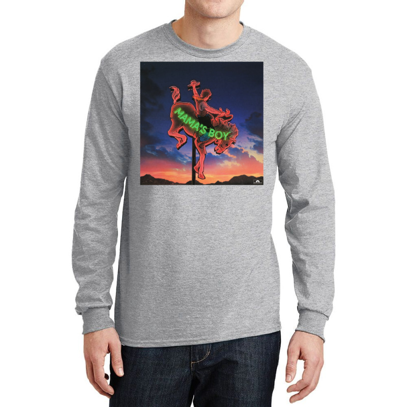 Lany Mamas Boy Album Art   70s Nature Long Sleeve Shirts by alheklupsm | Artistshot