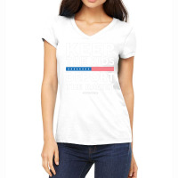 Keep The Kids, Deport The Racist Defend Daca Women's V-neck T-shirt | Artistshot