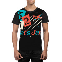 Lets Jam   Red Summer Graphic T-shirt | Artistshot