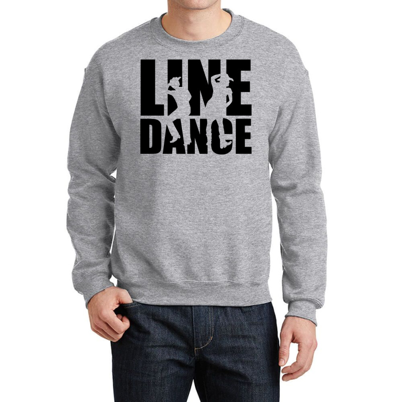 Line Dance   Cute Boy Crewneck Sweatshirt by alheklupsm | Artistshot