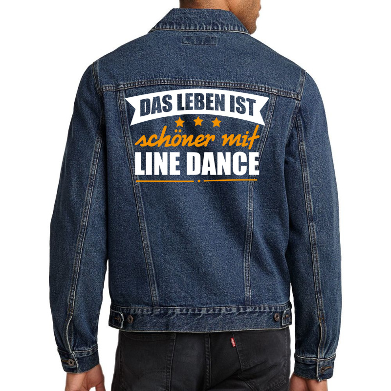 Line Dance  German Line Dance Better Life Gift Tee   Retro Girl Men Denim Jacket by alheklupsm | Artistshot