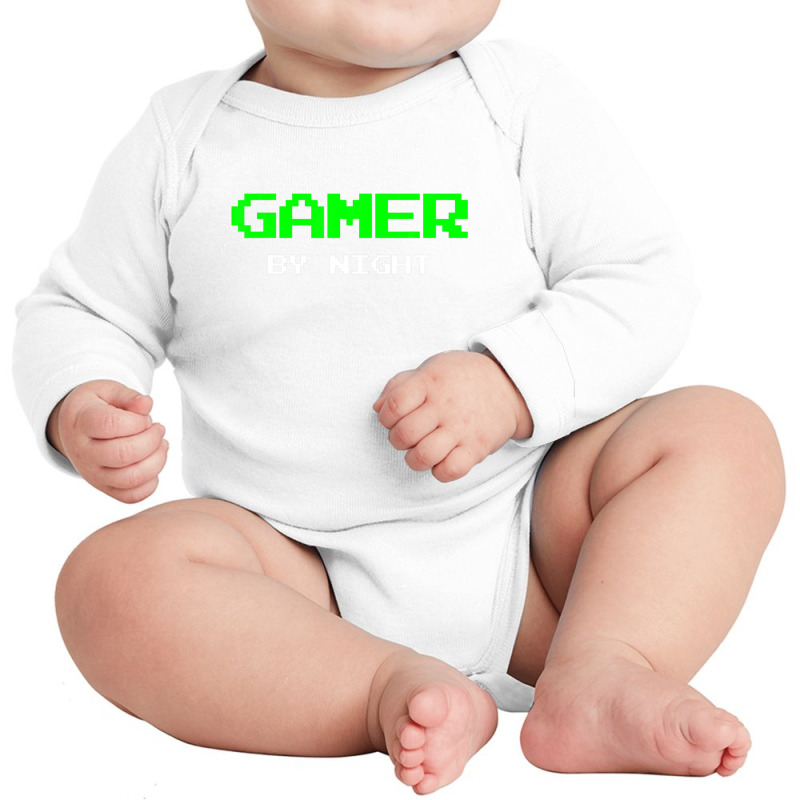 Gamer Games Funny Videogames Gift Long Sleeve Baby Bodysuit | Artistshot