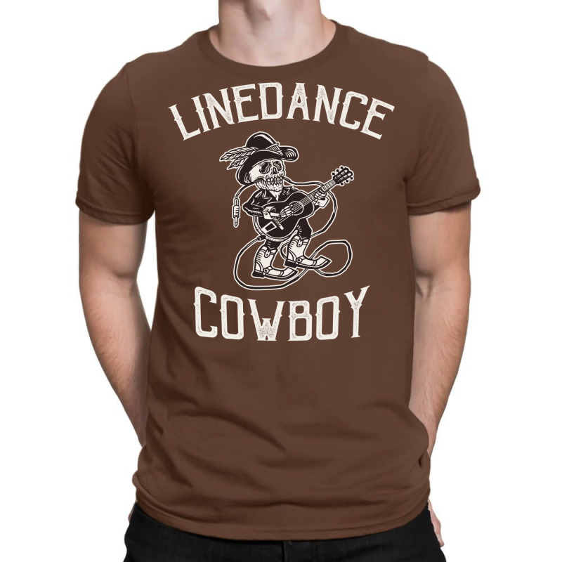 Linedance Cowboy Western Rodeo Skeleton Dancer   Cool Quote T-Shirt by alheklupsm | Artistshot