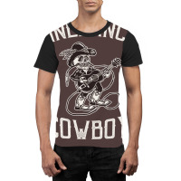 Linedance Cowboy Western Rodeo Skeleton Dancer   Cool Quote Graphic T-shirt | Artistshot