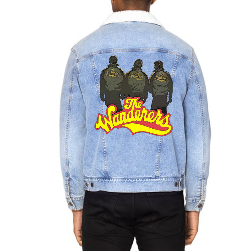 The Wanderers Baby Music Unisex Sherpa-Lined Denim Jacket by aclanddarmeno | Artistshot