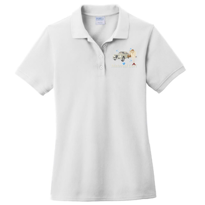 Extra Material Gorl Ladies Polo Shirt by sylonluissim | Artistshot