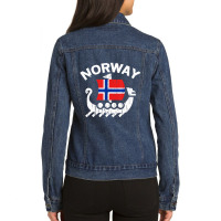 Limited Edition Norway Viking & Women Ladies Denim Jacket | Artistshot