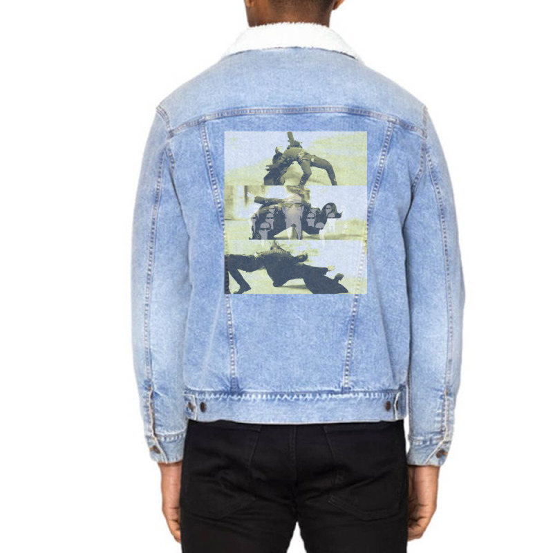 A The Matrix 8 (2) Unisex Sherpa-lined Denim Jacket | Artistshot