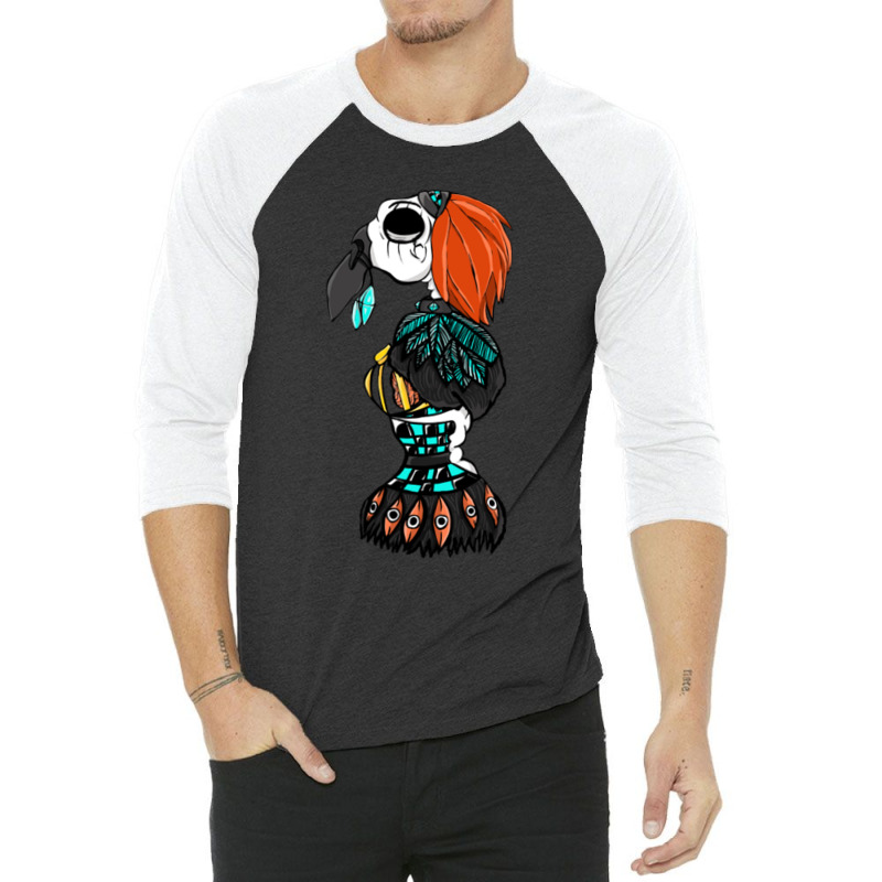 The Crow Mage T 3/4 Sleeve Shirt | Artistshot