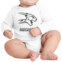 Roaring Predator Long Sleeve Baby Bodysuit | Artistshot