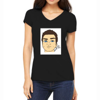 Scott Tracy [headshot] 1 Women's V-neck T-shirt | Artistshot