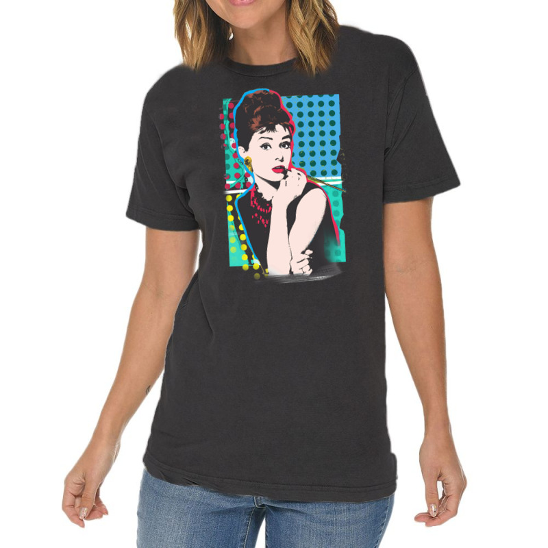 Audrey Hepburn  T Vintage Vintage T-shirt | Artistshot