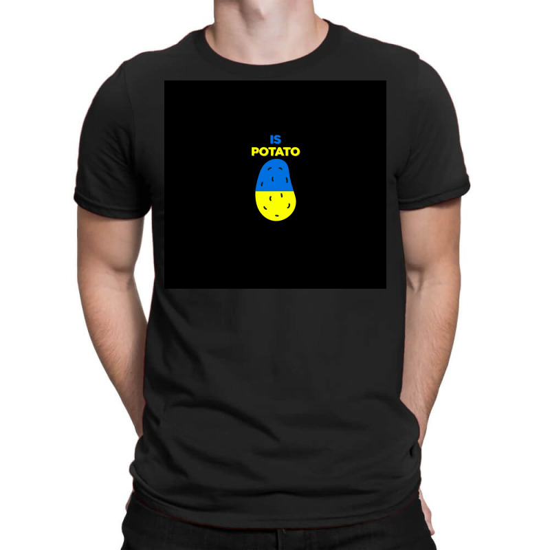 Is Potato As Seen On Late Night Television Poster Yellow T-Shirt by maunesebekb | Artistshot