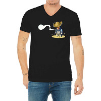 Mushroom With Arrows   Humor Girl V-neck Tee | Artistshot