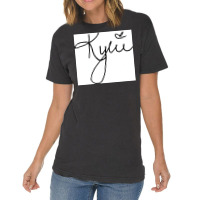 Kylie Signature Poster Hippie Vintage T-shirt | Artistshot