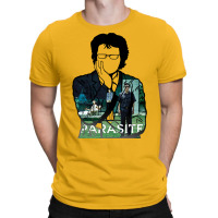 Bong Joon Ho Parasite Portrait  T Music T-shirt | Artistshot