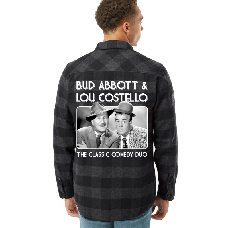 Bud Abbott Amp Lou Costello Rev  T Travel Flannel Shirt | Artistshot