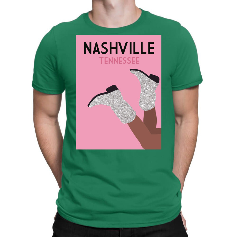 Nashville Cowgirl Boots  Nature Travel T-Shirt by alheklupsm | Artistshot