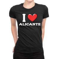 I Love Alicante Spain T Shirt Ladies Fitted T-shirt | Artistshot