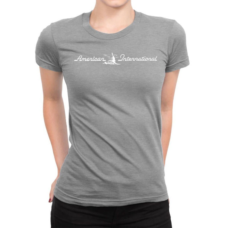 Aip American International Pictures  Vintage Ladies Fitted T-Shirt by mpembadecruw | Artistshot