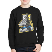 Database Manager - Office Superhero Youth Sweatshirt | Artistshot