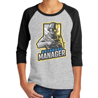 Database Manager - Office Superhero Youth 3/4 Sleeve | Artistshot