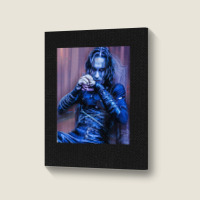 The Crow Print Film Portrait Canvas Print | Artistshot