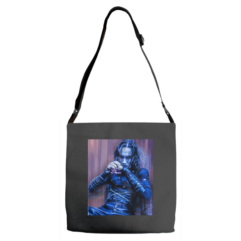 The Crow Print Film Adjustable Strap Totes | Artistshot