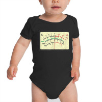 Swr Meter Amateur Ham Radio Novelty Distressed Baby Bodysuit | Artistshot