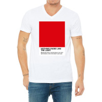 Orville Peck Nothing Fades Like The Light Pantone Lyrics   Cute Love V-neck Tee | Artistshot