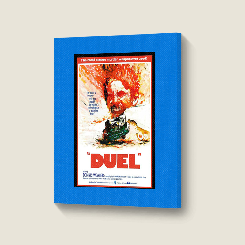 Duel  T Love Portrait Canvas Print | Artistshot