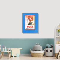 Duel  T Love Portrait Canvas Print | Artistshot