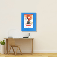 Duel  T Love Portrait Canvas Print | Artistshot