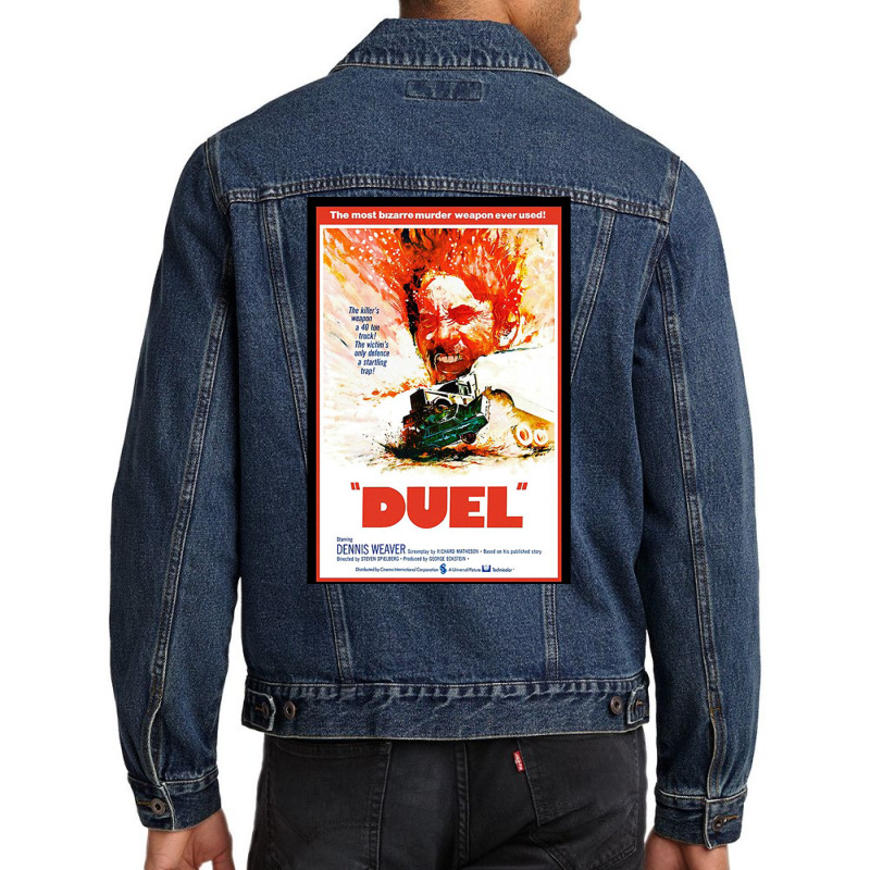 Duel  T Love Men Denim Jacket | Artistshot