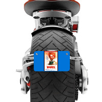 Duel  T Love Motorcycle License Plate | Artistshot