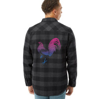 Ombre Game Fowl Cockfight Flannel Shirt | Artistshot