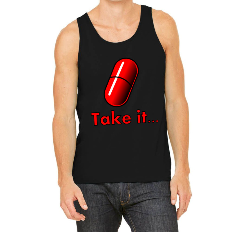 Q Take The Red Pill Tank Top | Artistshot