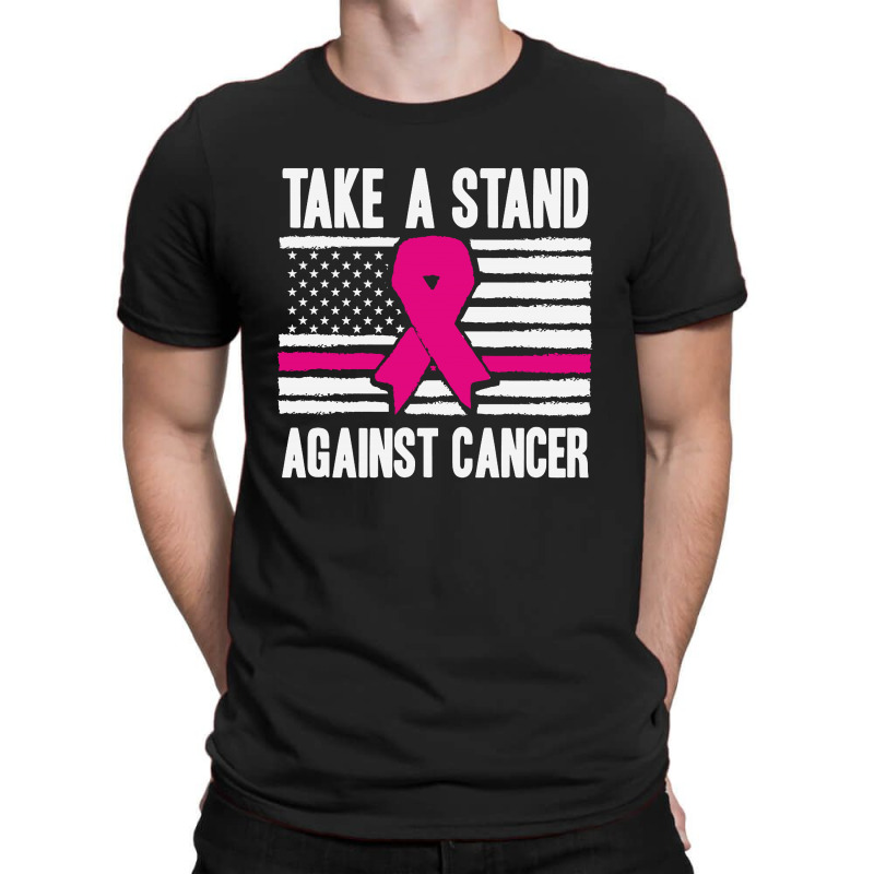 Take A Stand Against Breast Cancer T-Shirt by Suettan | Artistshot