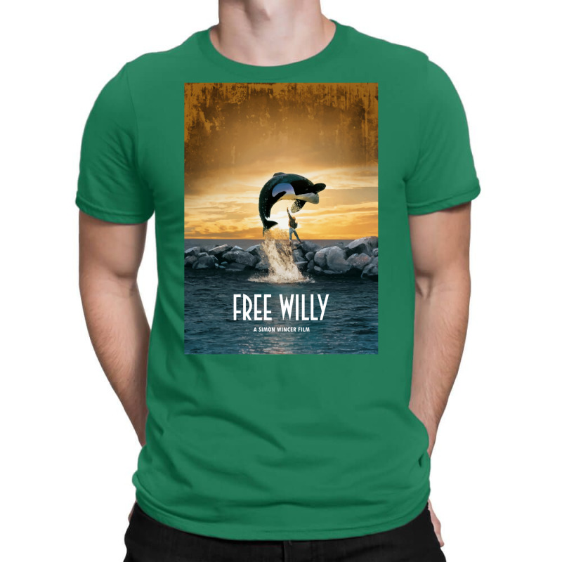 Free Willy  T Blue T-shirt | Artistshot