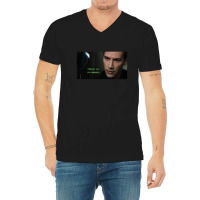 Q The Matrix There Is No Spoon V-neck Tee | Artistshot