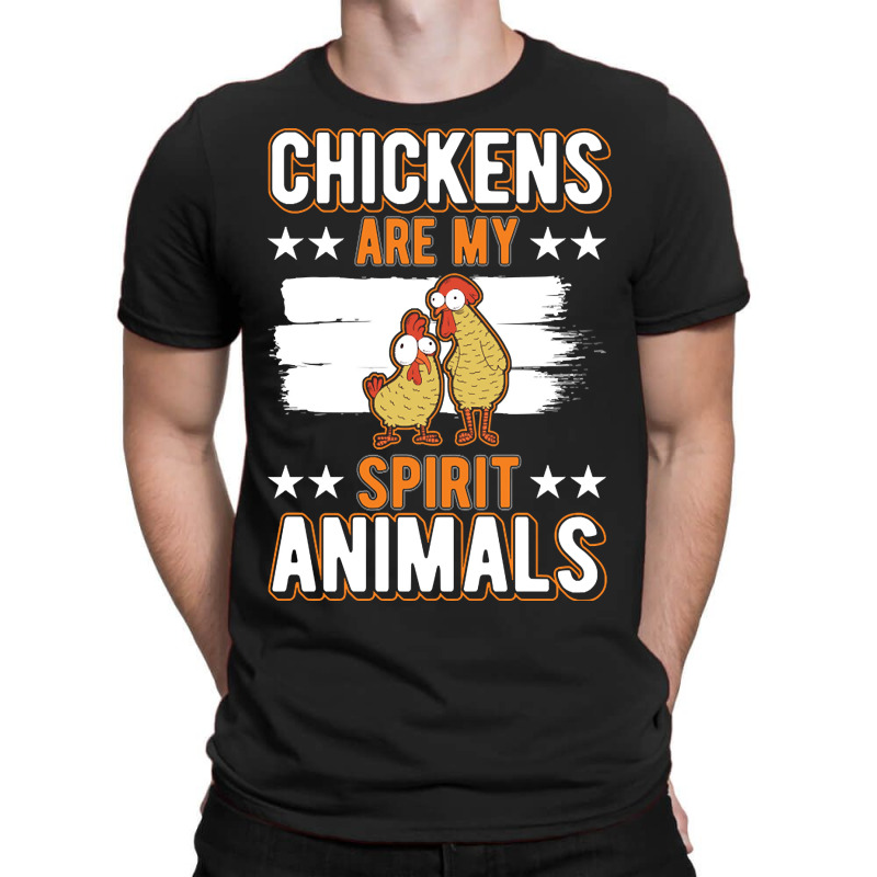 Limited Edition Chickens Spirit Animal Chicken-56wqo T-Shirt by webberkyla | Artistshot