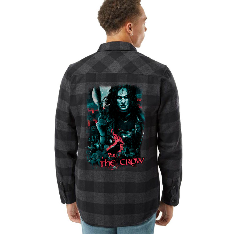 City Of Angels The Crow Flannel Shirt by OrvilleBudiao | Artistshot