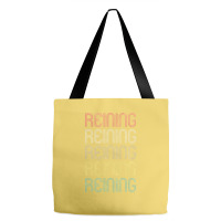 Retro Style Reining Design   Funny Yellow Tote Bags | Artistshot