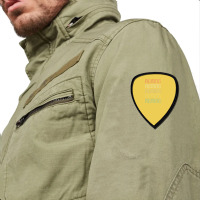 Retro Style Reining Design   Funny Yellow Shield S Patch | Artistshot