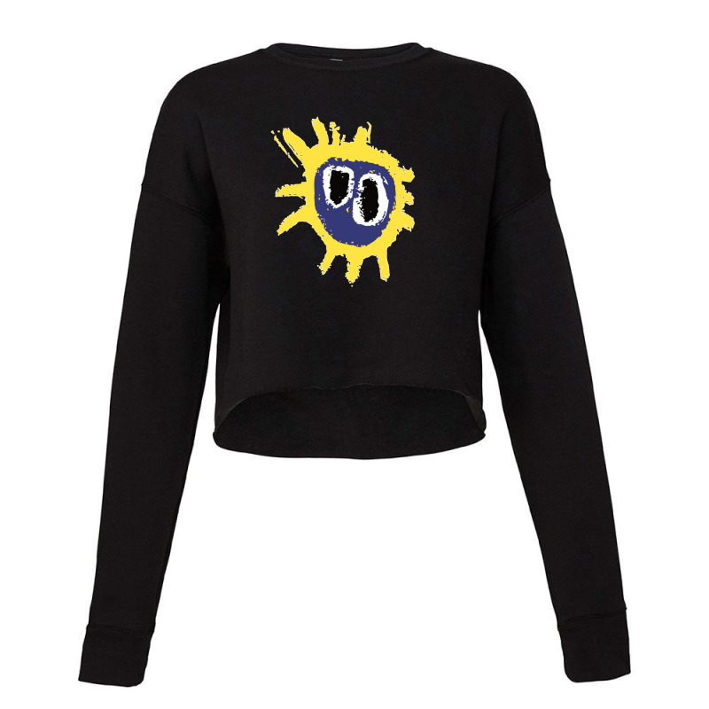 Screamadelica Primal Cropped Sweater by HECTORNVAZQUEZ | Artistshot