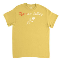 Red Orville Peck Roses Are Falling Lyrics   Red Humor Classic T-shirt | Artistshot