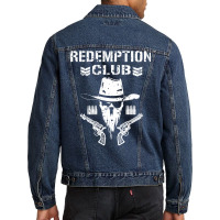 Redemption Club   Yellow Vintage Men Denim Jacket | Artistshot