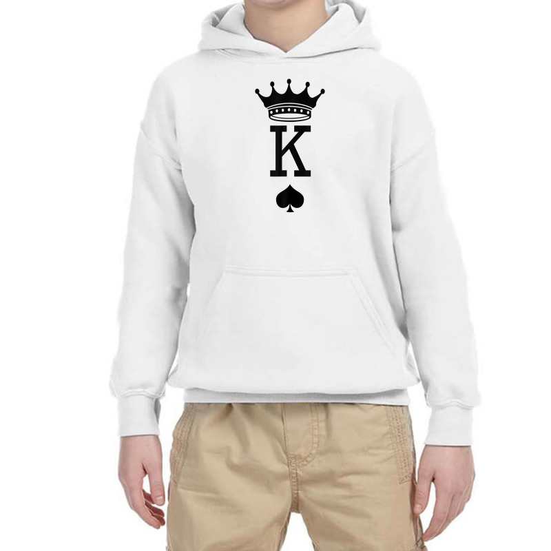 Card Game King Youth Hoodie | Artistshot