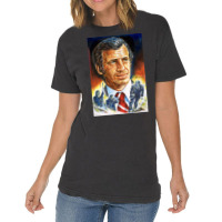 Jean Paul Belmondo Painting Portrait  T Stars Vintage T-shirt | Artistshot