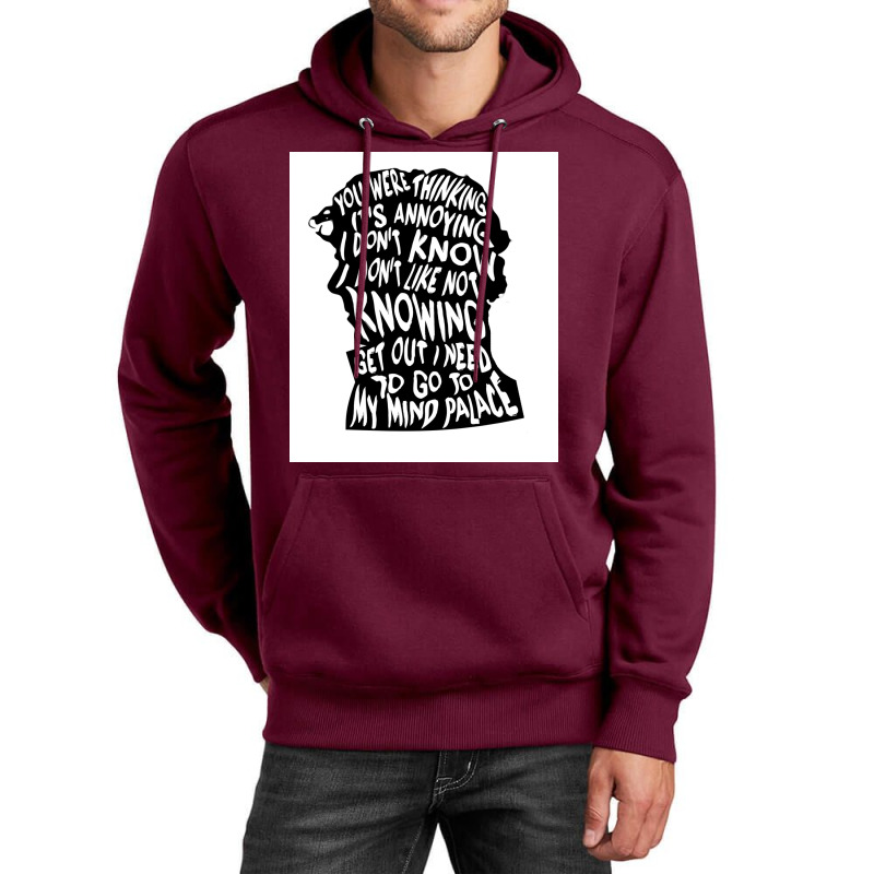 Sherlockx27s Mind Poster Nostalgia Unisex Hoodie by maunesebekb | Artistshot